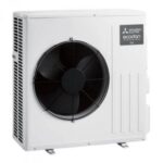 Mitsubishi, Zubadan, 12 kw, split, hydrobox, R32, 380V - pompa de caldura - imagine 2